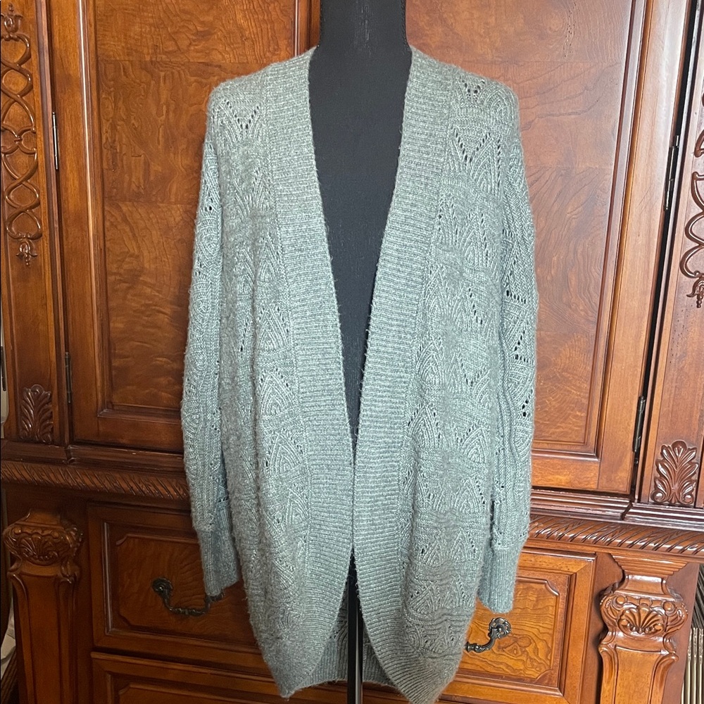 Sincerely Jules Green Cardigan Size Medium